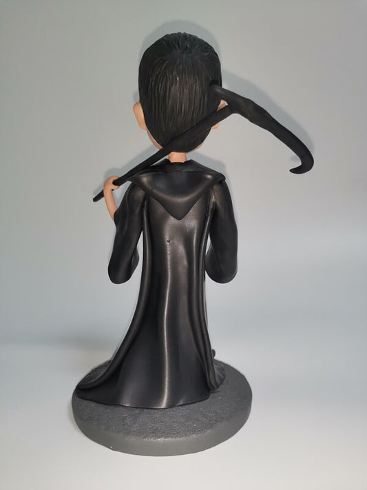Custom Grim Reaper Bobblehead Back