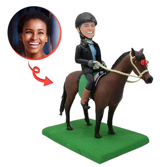 Race Horse Custom Bobbleheads