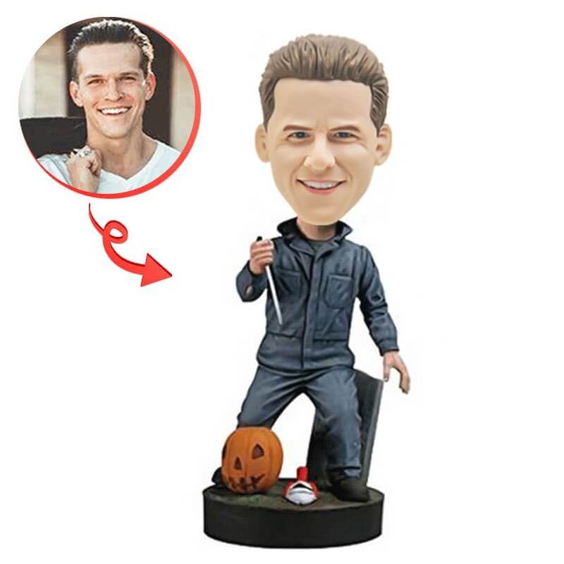 Custom Halloween Michael Myers Bobblehead B