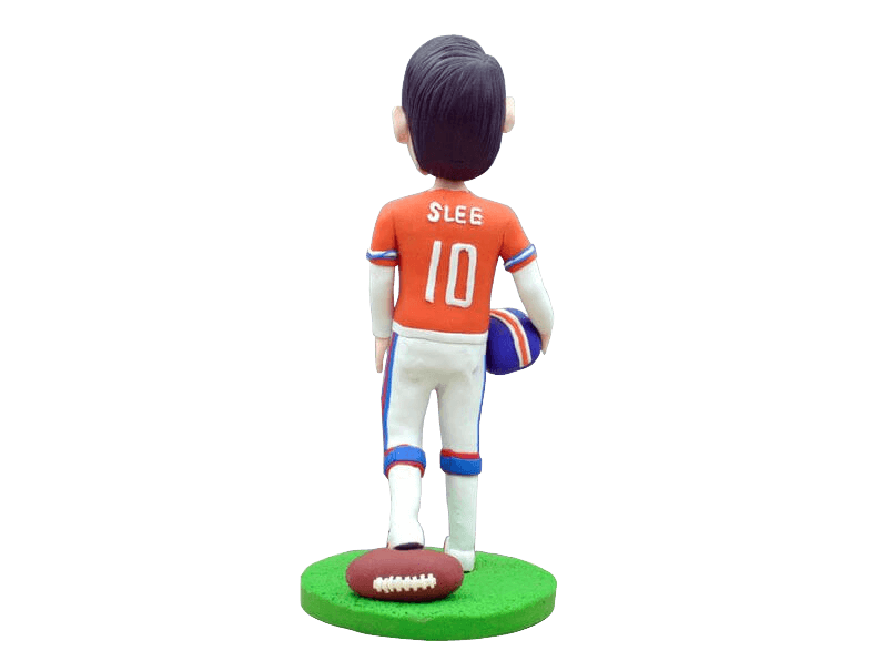 Custom NFL Rugby Player Bobblehead 2