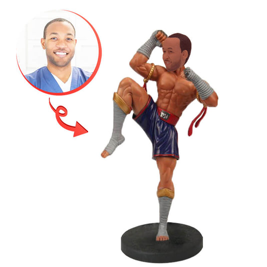 Custom Muay Thai Bobblehead