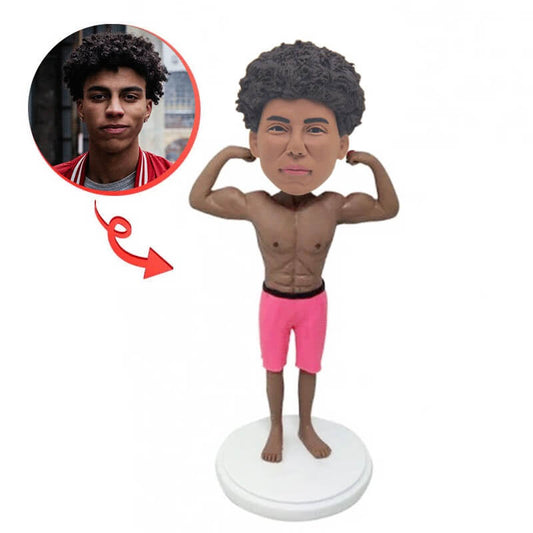 Custom Muscle Man Bobblehead
