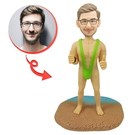 Custom Man With Mankini Bobblehead