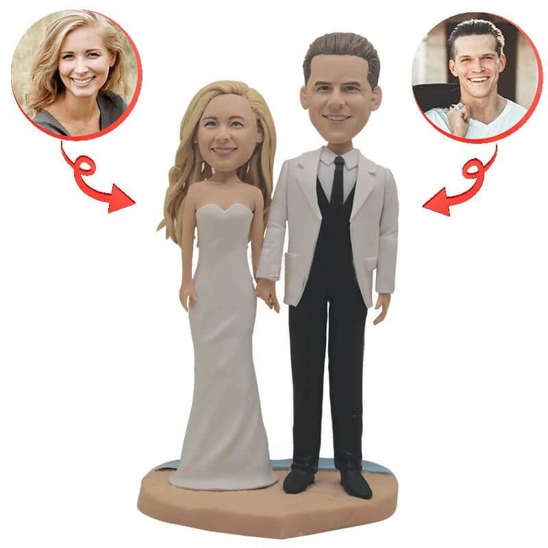 Custom Wedding With Cheongsam Bobblehead