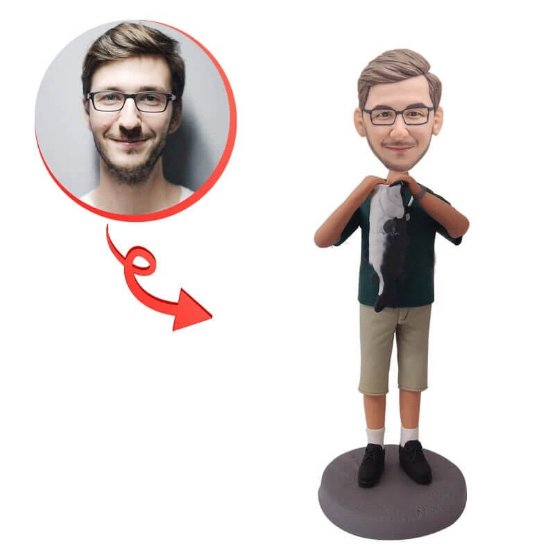 Custom Wild Catch Fish Bobblehead
