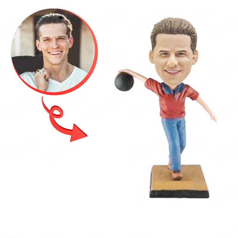 Custom Bowler Bobblehead