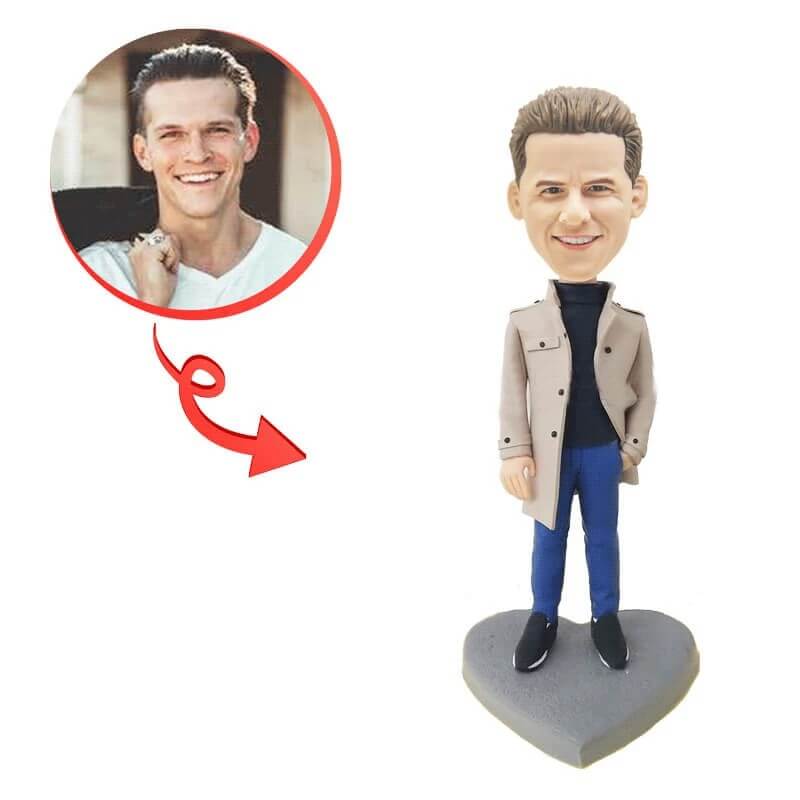 Custom One Handed Pocket Bobblehead