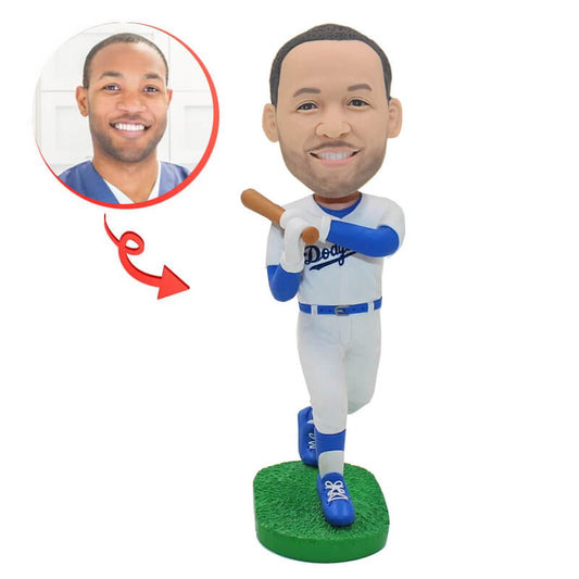 Custom Baseball  Bobblehead For Father