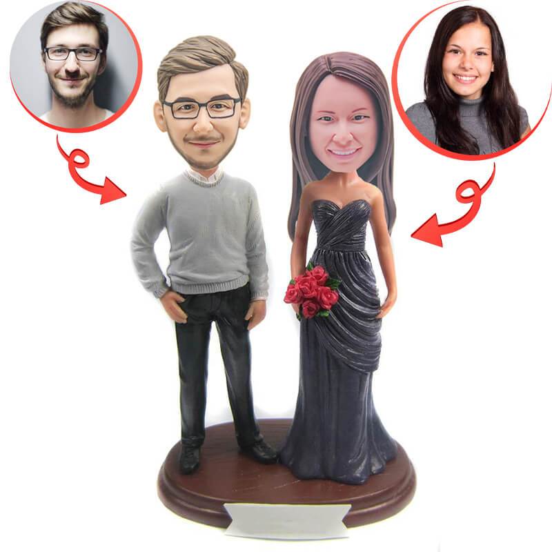 Custom Anniversary Bobbleheads
