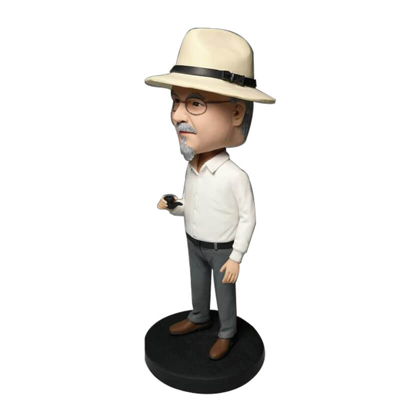 Custom Father with Pipe Bobblehead 1