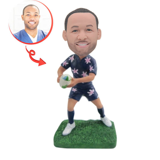 Football In Hawaii Custom Bobblehead