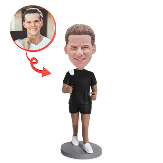 Running Man Custom Bobblehead