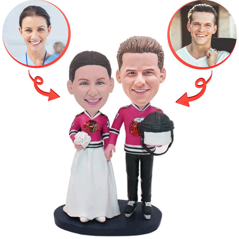 Sports Wedding Custom Bobblehead