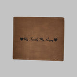 Men's Photo Bifold Wallet 