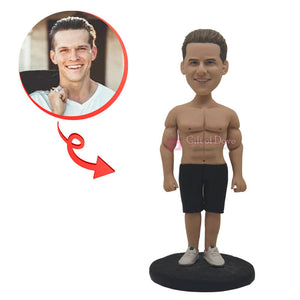 Fitness Worker Custom Bobblehead