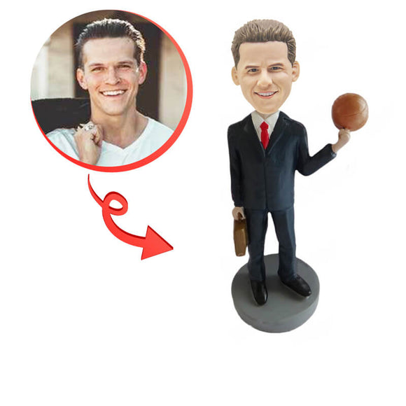 Custom Casual Basketball Bobblehead