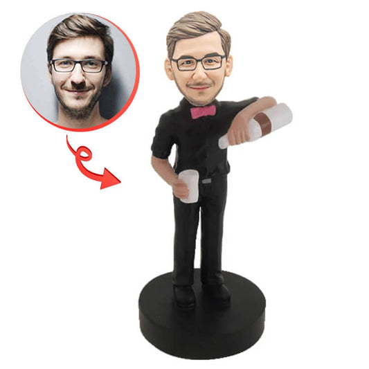 Custom Bartender Bobblehead