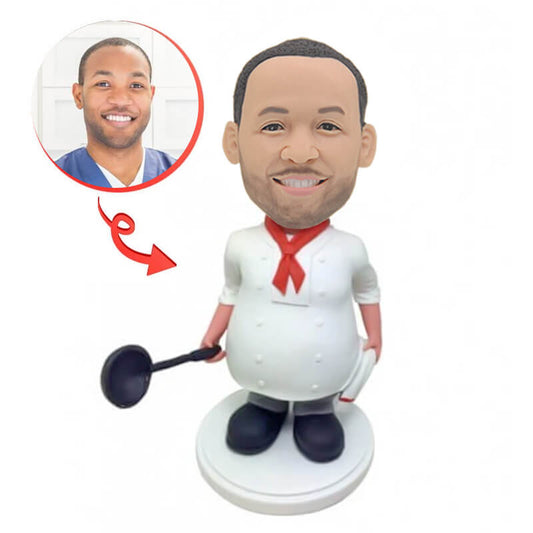 Custom Cook Male Bobblehead