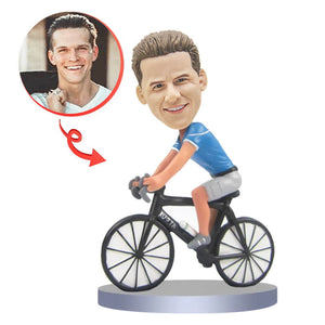 Custom Make Bicycle Bobblehead