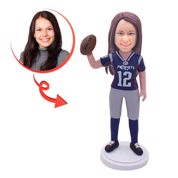 Customize  Female NFL Bobblehead