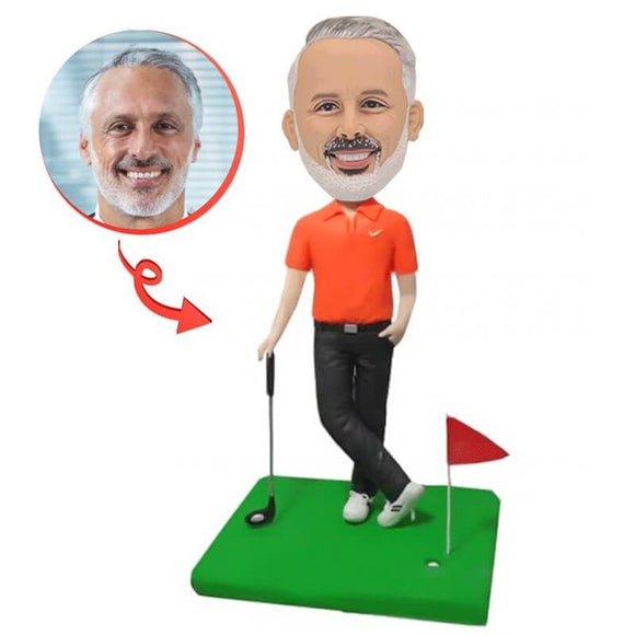 Custom Make Your Own Playing Golf Bobbleheads(Flash sale products)