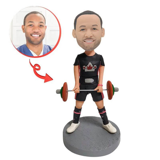 Weightlifter Custom Bobblehead