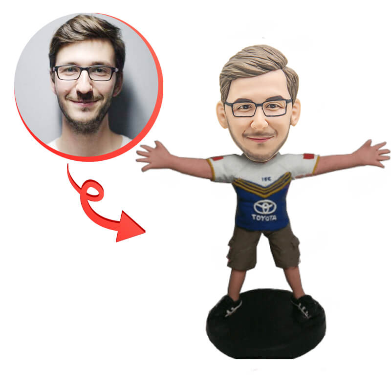 Custom Football Fans Bobblehead
