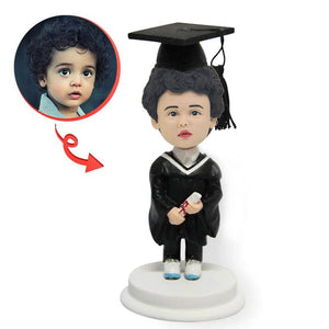 Pre-school Graduation Custom Bobblehead