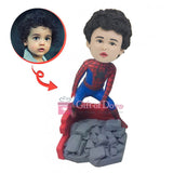 Custom Funny Spiderman Bobblehead