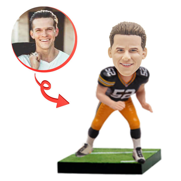 Custom Green Bay Football Payer Bobblehead