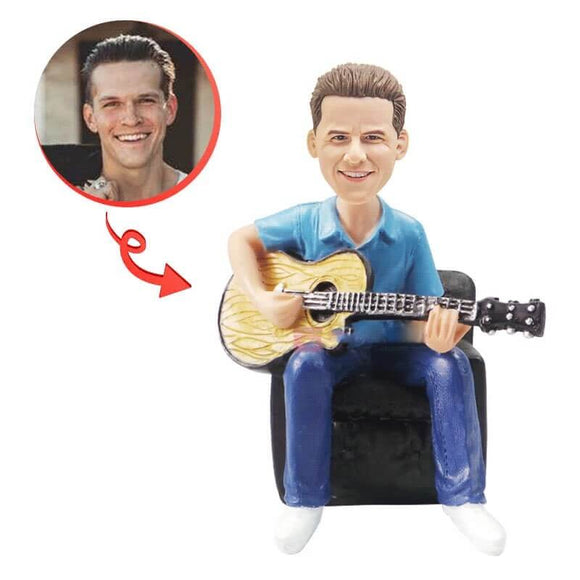 Custom Musical Guitar Bobbleheads