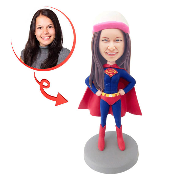 Custom Supergirl Bobblehead