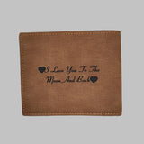 Photo Men's Trifold Wallet 2