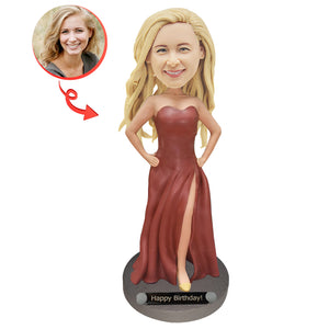 Custom Sexy Lady Bobblehead