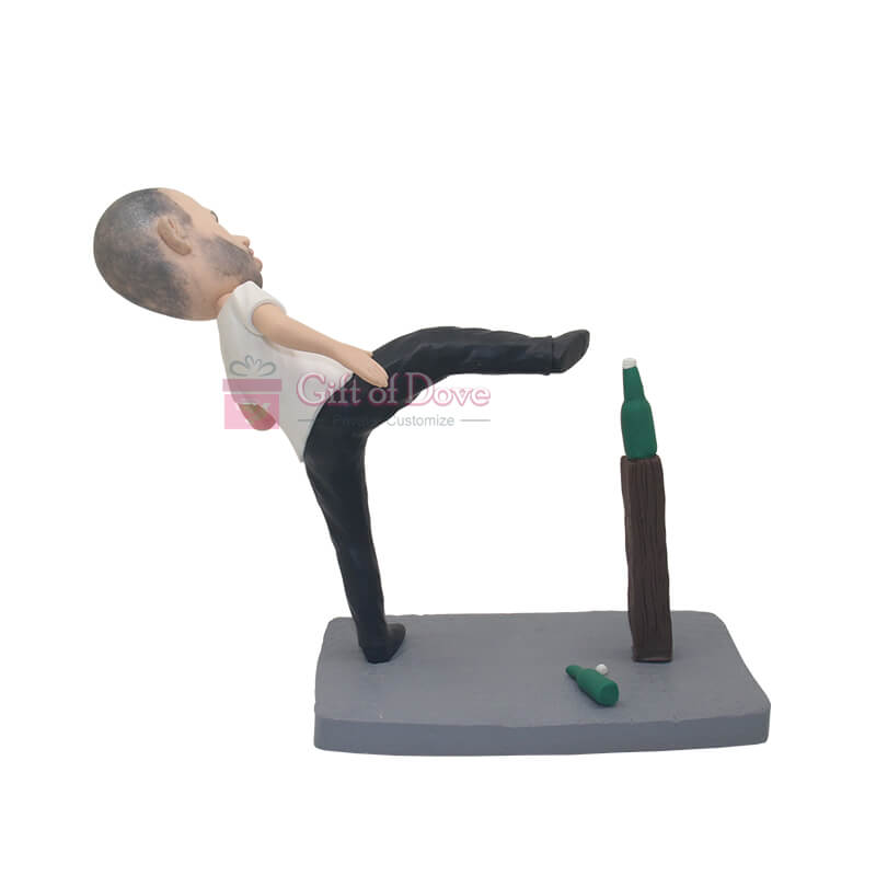 Custom Bottle Cap Challenge Bobblehead