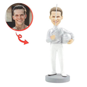 Custom Fencing Athletes Bobblehead