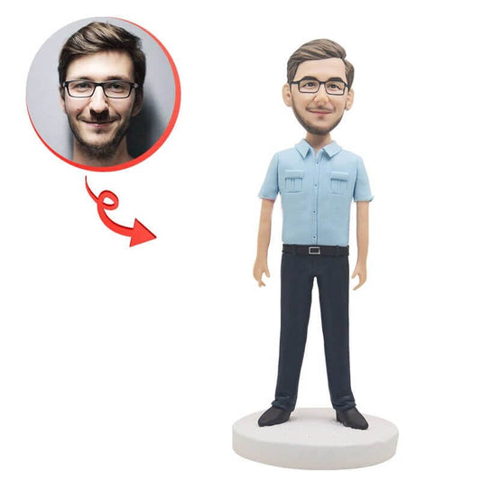 Police Uniform Men Custom Bobblehead