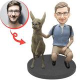 Custom Men And Kangaroos Bobblehead