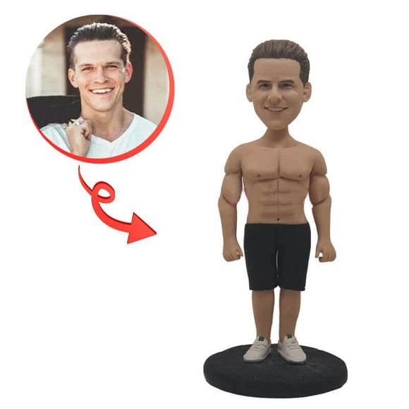 Custom Muscle Man Bobblehead