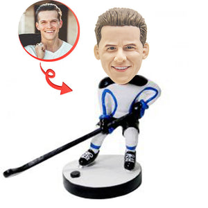 Hockey Player Custom Bobblehead