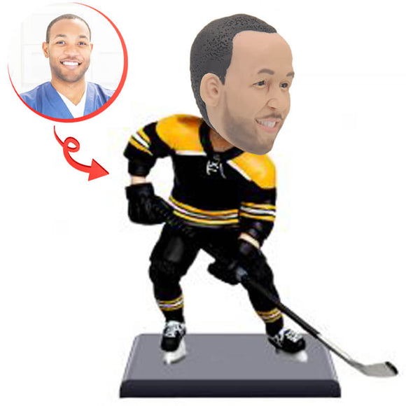 Hockey Player Custom Bobblehead