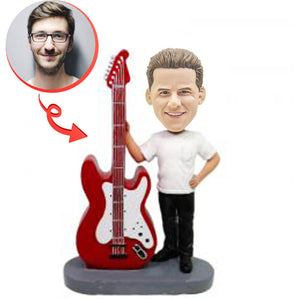 Electric Guitar Custom Bobblehead