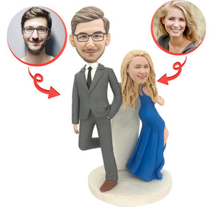 Fashion Couple Custom Bobbleheads