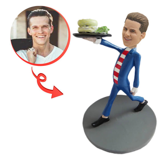 Custom Waiter Bobblehead