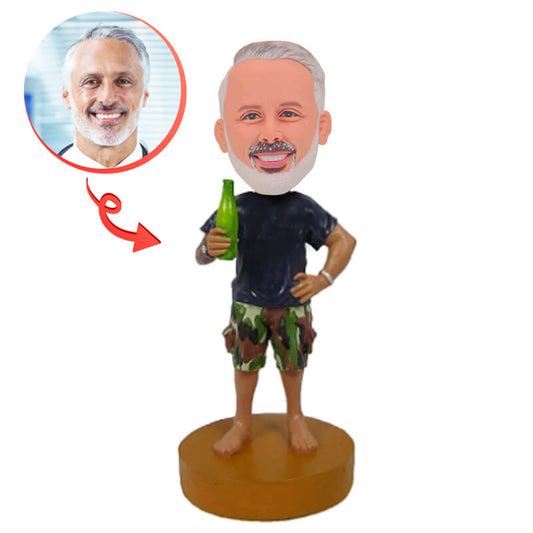Beer Man Custom Bobblehead