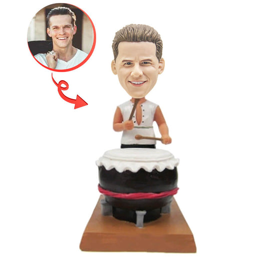 Big Drum Player Custom Bobblehead