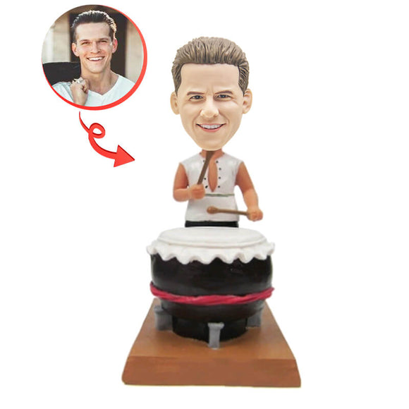 Big Drum Player Custom Bobblehead