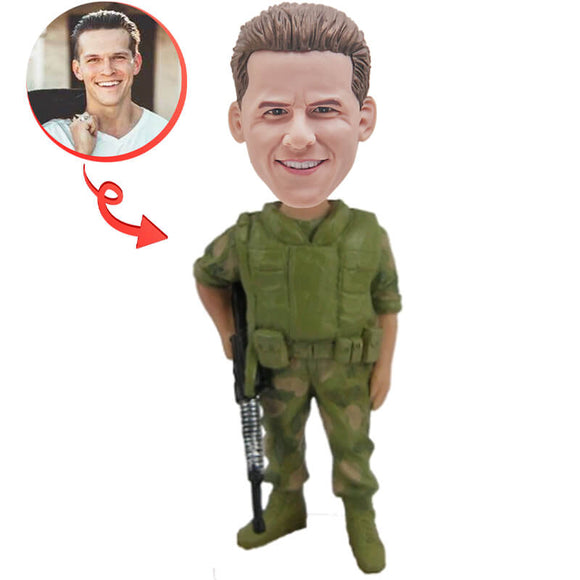 Call of Duty Soldier Custom Bobblehead