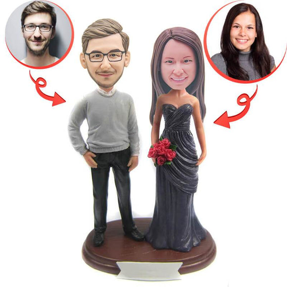 Custom Anniversary Bobbleheads