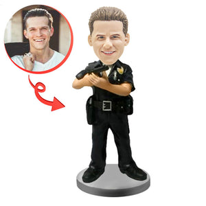 Custom Armed Police Bobblehead